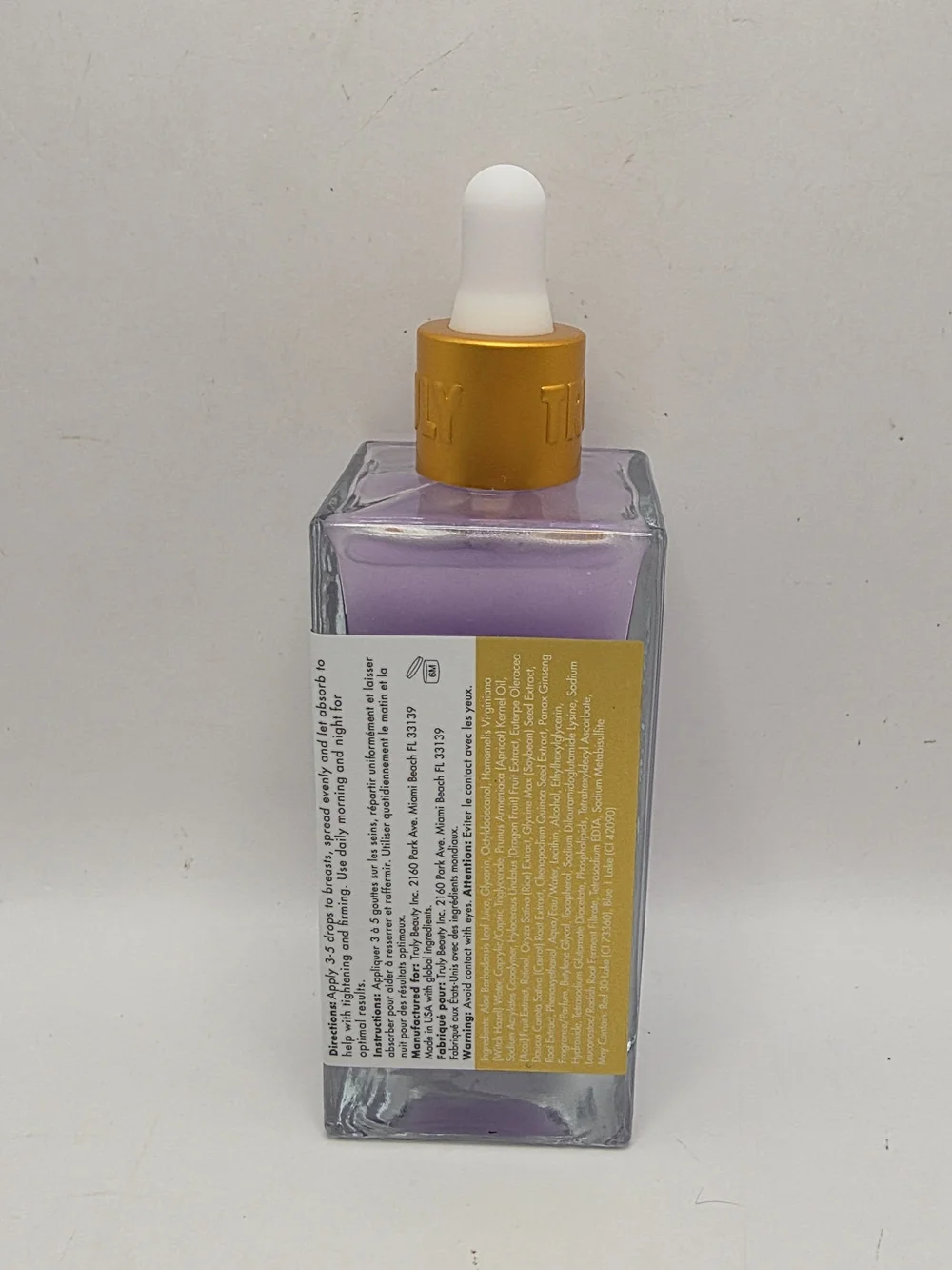 Truly Açaí for Boobies Firming Body Serum